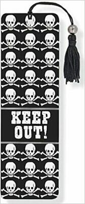 Keep Out! Beaded Bookmark