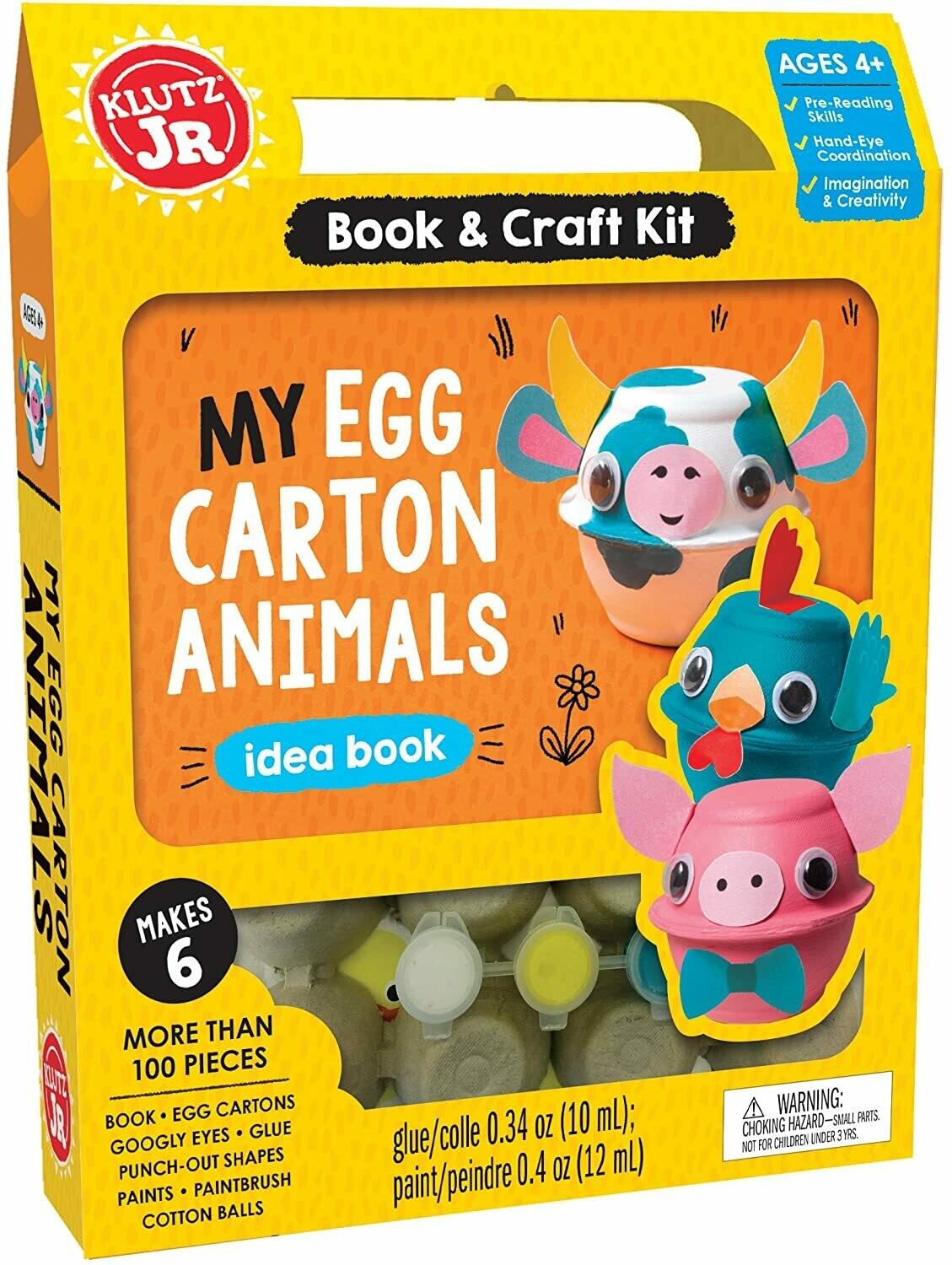Klutz My Egg Carton Animals Jr. Craft Kit