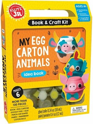 Klutz My Egg Carton Animals Jr. Craft Kit