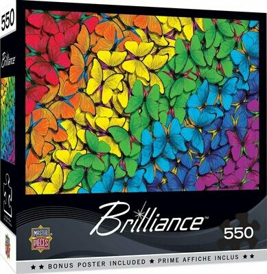 Fluttering Rainbow Puzzle 550pc
