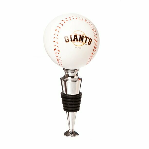 San Francisco Giants Baseball Bottle Stopper