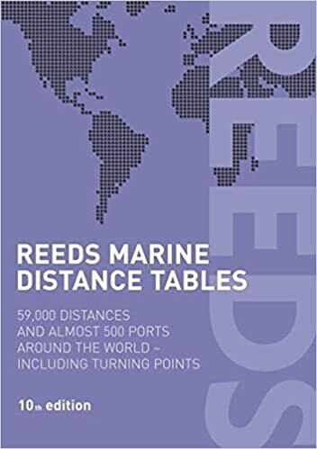 Reeds Marine Distance Tables: 59,000 distances and 500 ports around the world (Reed&#39;s Professional) Paperback – by J.E. Reynolds