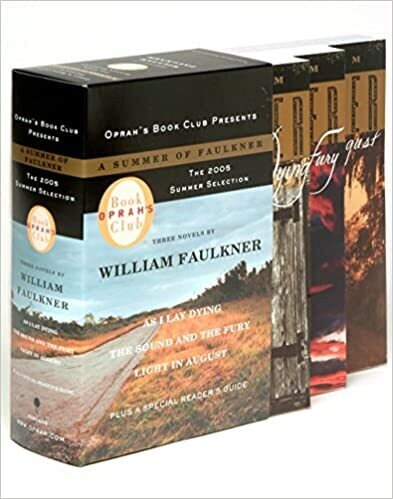 A Summer of Faulkner: As I Lay Dying/The Sound and the Fury/Light in August (Paperback) – Box set - by William Faulkner (USED)