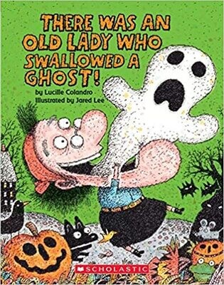There Was an Old Lady Who Swallowed a Ghost!: A Board Book (There Was an Old Lady [Colandro]) Board book – by Lucille Colandro