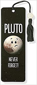 Pluto -- Never Forget! Beaded Bookmark