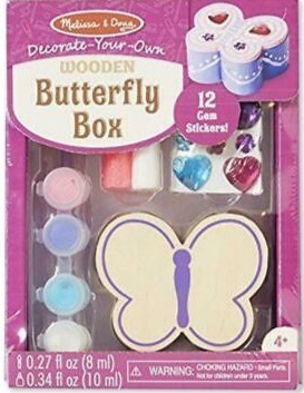 Butterfly Chest Wooden Craft Kit