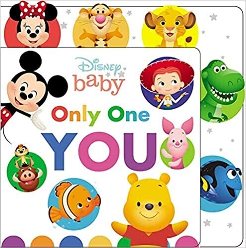 Disney Baby: Only One You (Board Books with Cloth Tabs) Board book – 
by Courtney Acampora