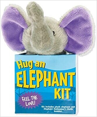 Hug an Elephant Kit (book with plush) Paperback