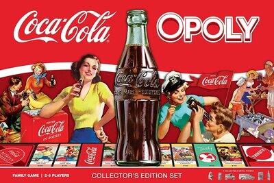 Coca-Cola Opoly Board Game