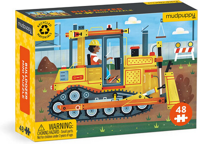 Bulldozer 48 Piece Mini Puzzle