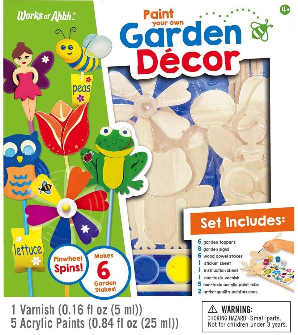 Paint your own Garden Decor