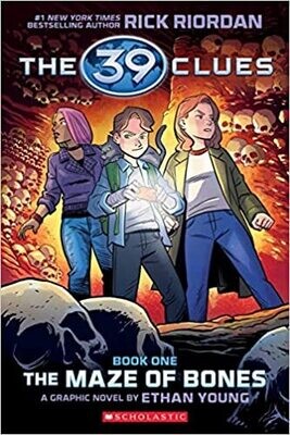 39 Clues: The Maze of Bones: A Graphic Novel (39 Clues Graphic Novel #1) (The 39 Clues) Paperback –by Ethan Young (Adapter, Illustrator), Rick Riordan (Author) 39 Clues: The Maze of Bones: A Graphic Novel (39 Clues Graphic Novel #1) (The 39 Clues) Paperback –by Ethan Young (Adapter, Illustrator), Rick Riordan (Author)