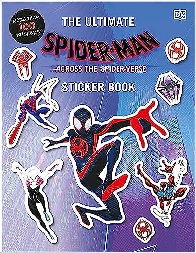 Marvel Spider-Man Across the Spider-Verse Ultimate Sticker Book Paperback – by Matt Jones