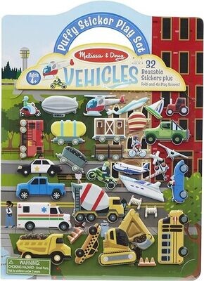 Puffy Sticker - Vehicle