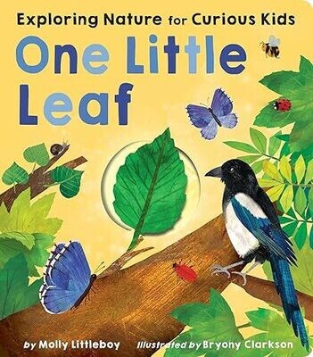 One Little Leaf: Exploring Nature for Curious Kids Board book – by Molly Littleboy