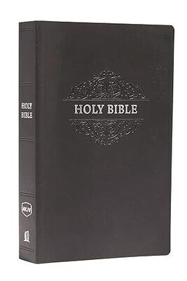 NKJV, Holy Bible, Soft Touch Edition, Leathersoft, Black, Comfort Print: Holy Bible, New King James Version