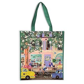 Joy Laforme Spring Street Reusable Shopping Bag Novelty Book – 
by Galison