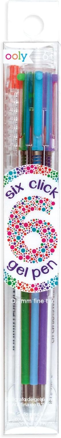 Six Click Gel Pen - Classic