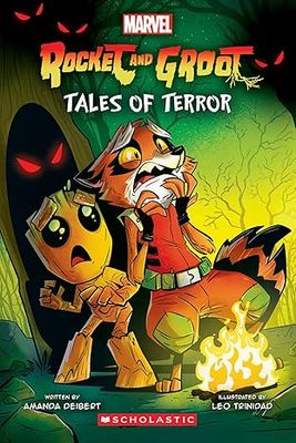 Tales of Terror: A Graphix Book (Marvel&#39;s Rocket and Groot) Paperback – 
by Amanda Deibert