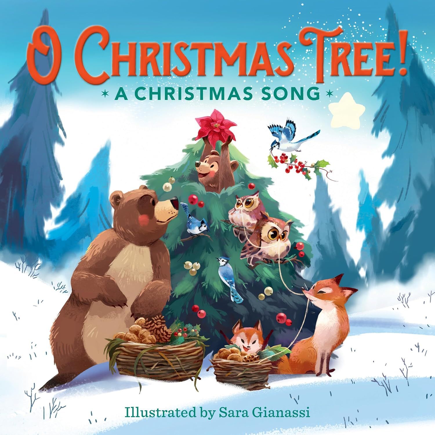 O Christmas Tree!: A Christmas Song Board book – by Sara Gianassi