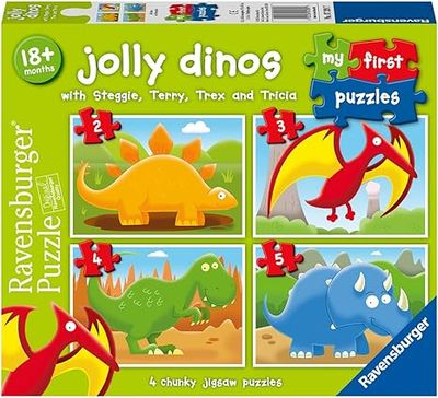 My First Puzzle: Jolly Dinos