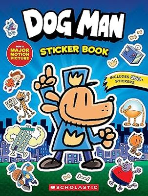 Dog Man: Official Sticker Book Paperback