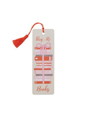 Buy Me a Book Stack Bookmark