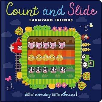 Count and Slide Farmyard (Friends Board book) – by Scott Barker