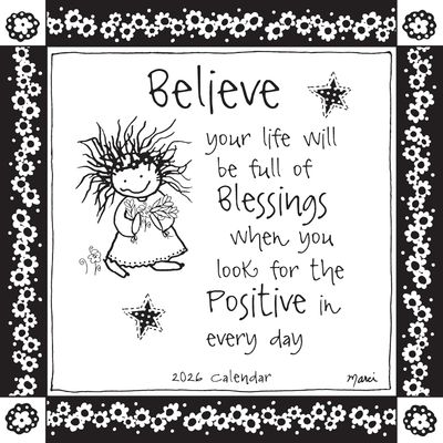 Believe (2026 Calendar) 7.5-x-7.5 inches