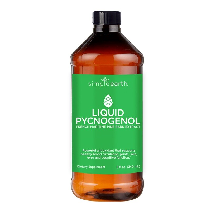 Liquid Pycnogenol - French Pine Bark Extract - 8 fl oz.