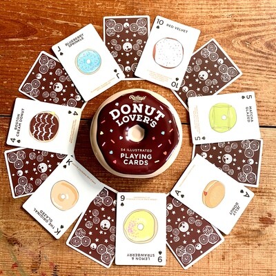 Donut Lovers Playing Cards