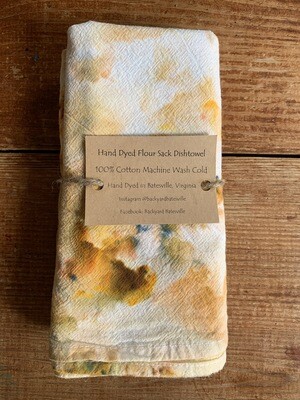 Hand Dyed Flour Sack Dish Towel (You've Got Options!)
