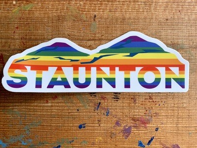 Rainbow Staunton Bumper Sticker