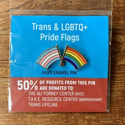 Trans & LGBTQ Pride Flags