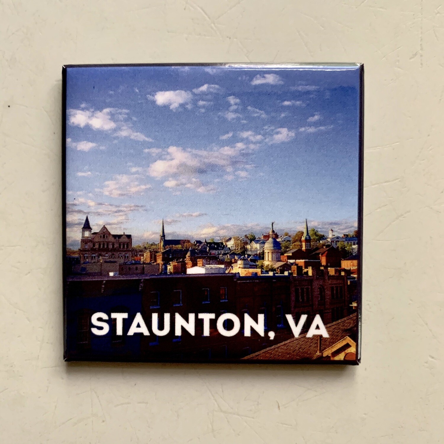 Staunton Cityscape Magnet