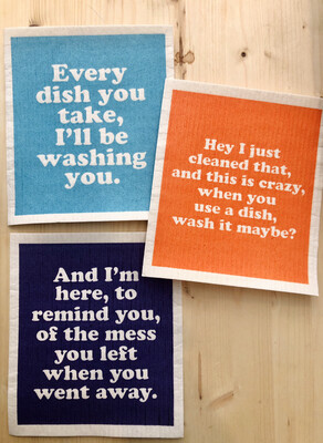 Compostable Dishcloth Set of 3 (You've Got Options!)