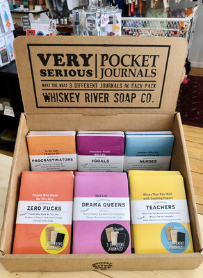 Very Serious Pocket Journals (You've Got Options!)