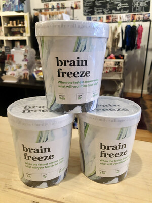Brain Freeze (All Ages)