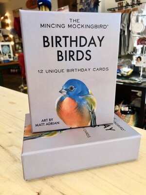 Birthday Birds Card Set