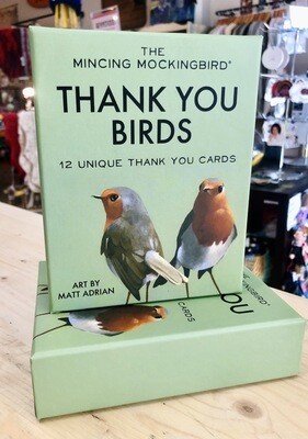 Thank You Birds Card Set
