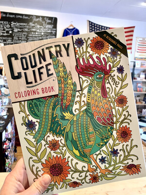 Country Life Coloring Book