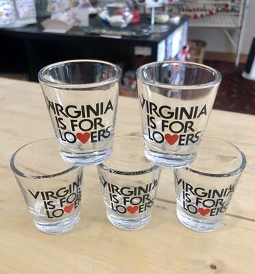 Virginia Is For Lovers Shot Glass