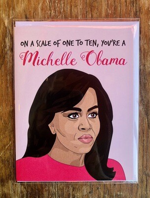 Michelle Obama Card
