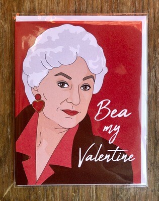 Bea My Valentine Card