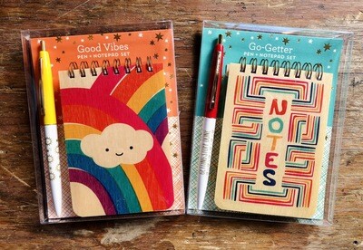 Pen And Notepad Set (You’ve Got Options!)