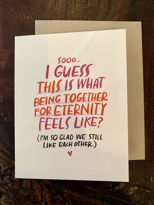 Together For Eternity Card