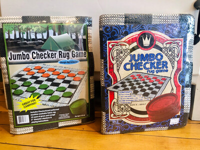Jumbo Checker Rug Game