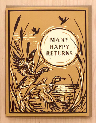 Many Happy Returns Card