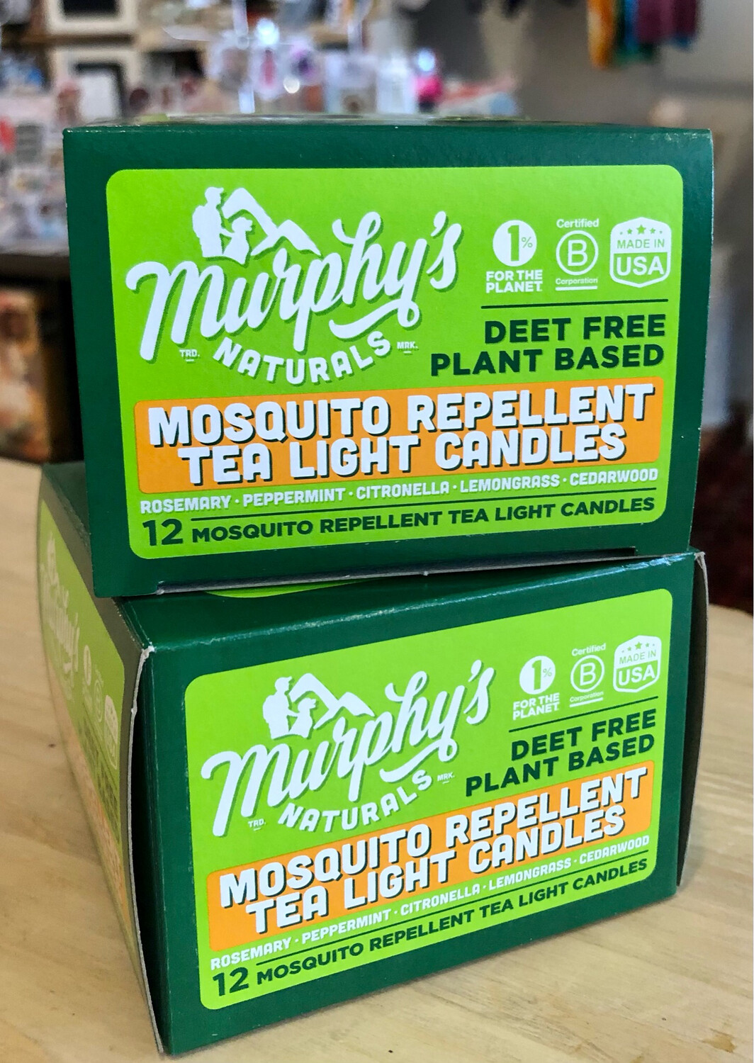 Natural Mosquito Repellent Tea Lights