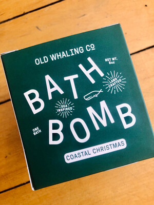 Old Whaling Co. Coastal Christmas Bath Bomb